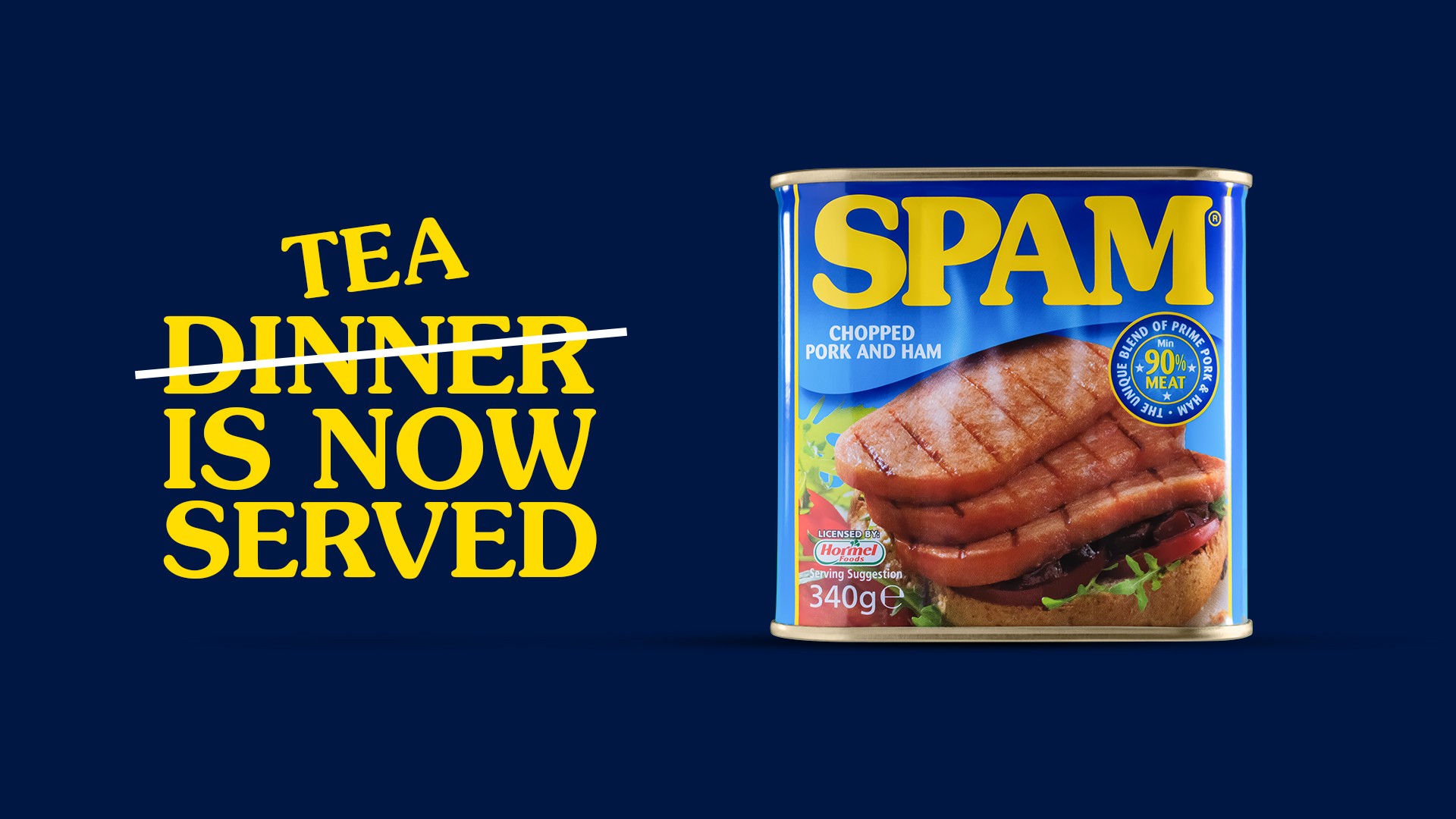 A tasty new campaign <br> for SPAM