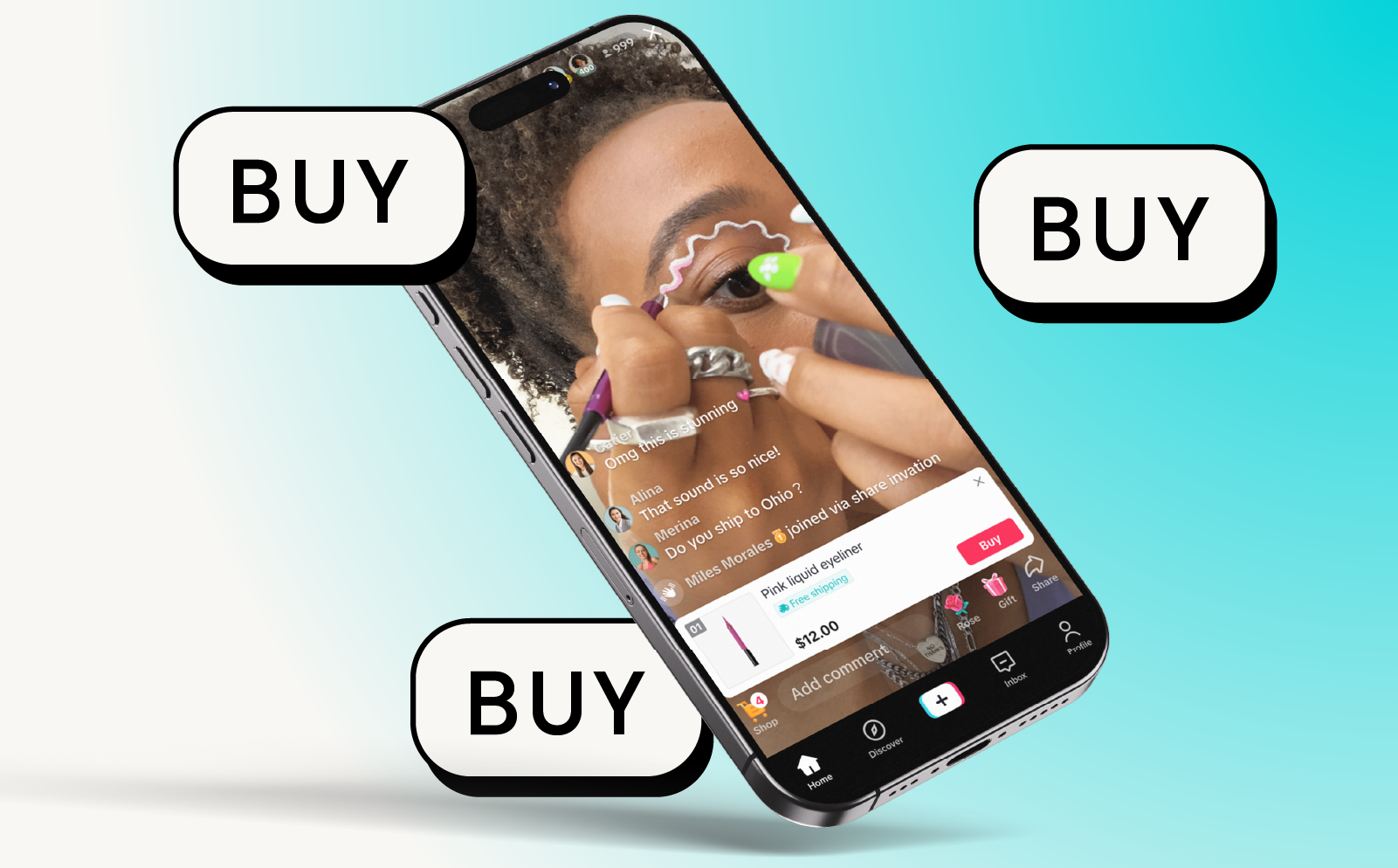 Turn scrolls into sales